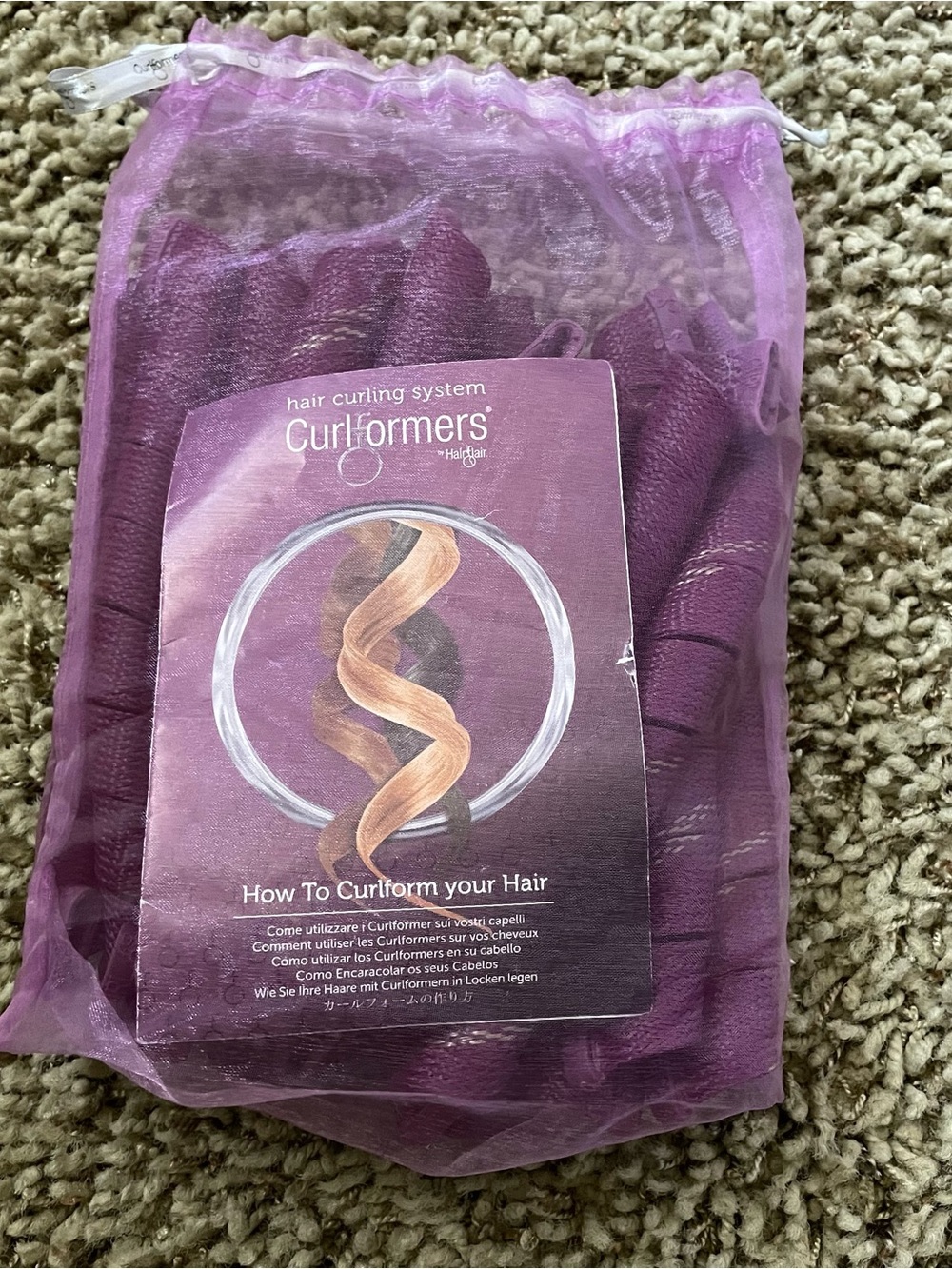 Curlformers Heat-Free Hair Curling System - Purple